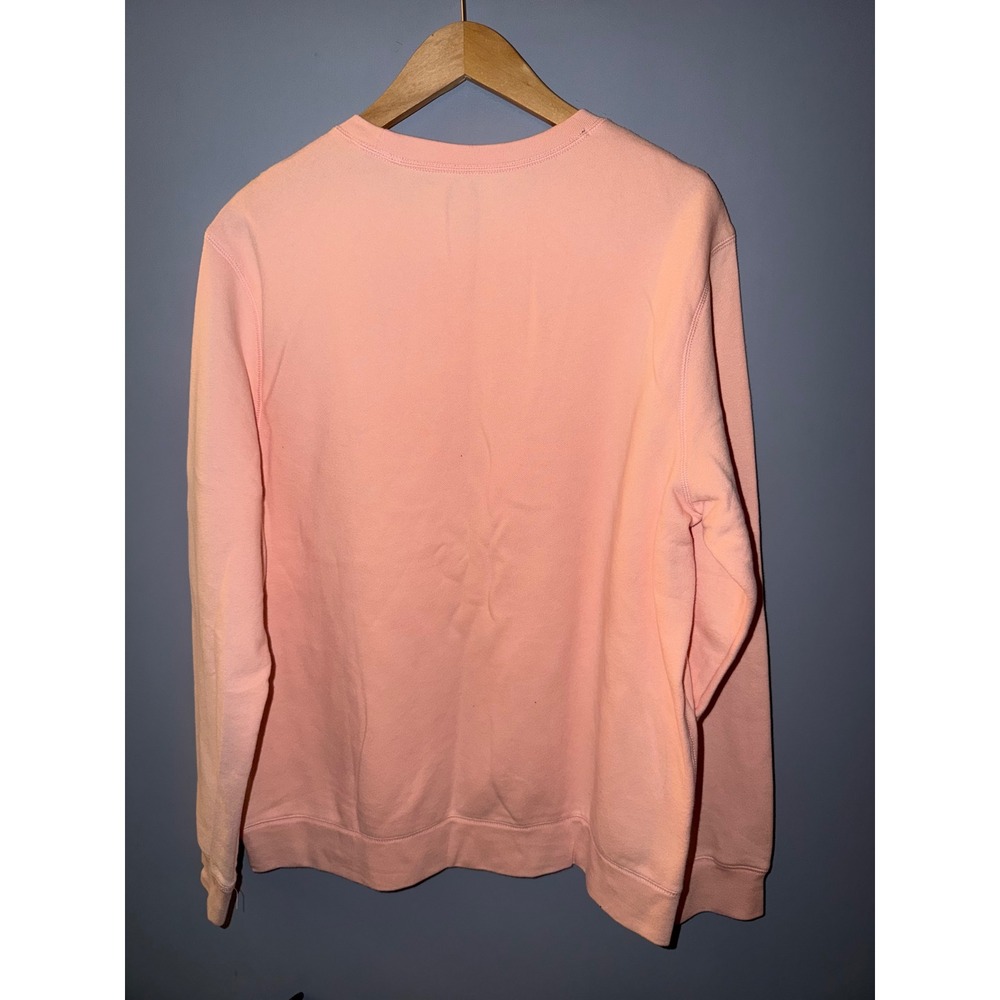 Tek Gear Womens Santa Baby Pink Fleece Sweatshirt‎ Christmas Holiday Graphic - Picture 3 of 4